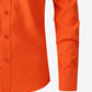 Button-Up Long Sleeve Pocket Collared Shirt