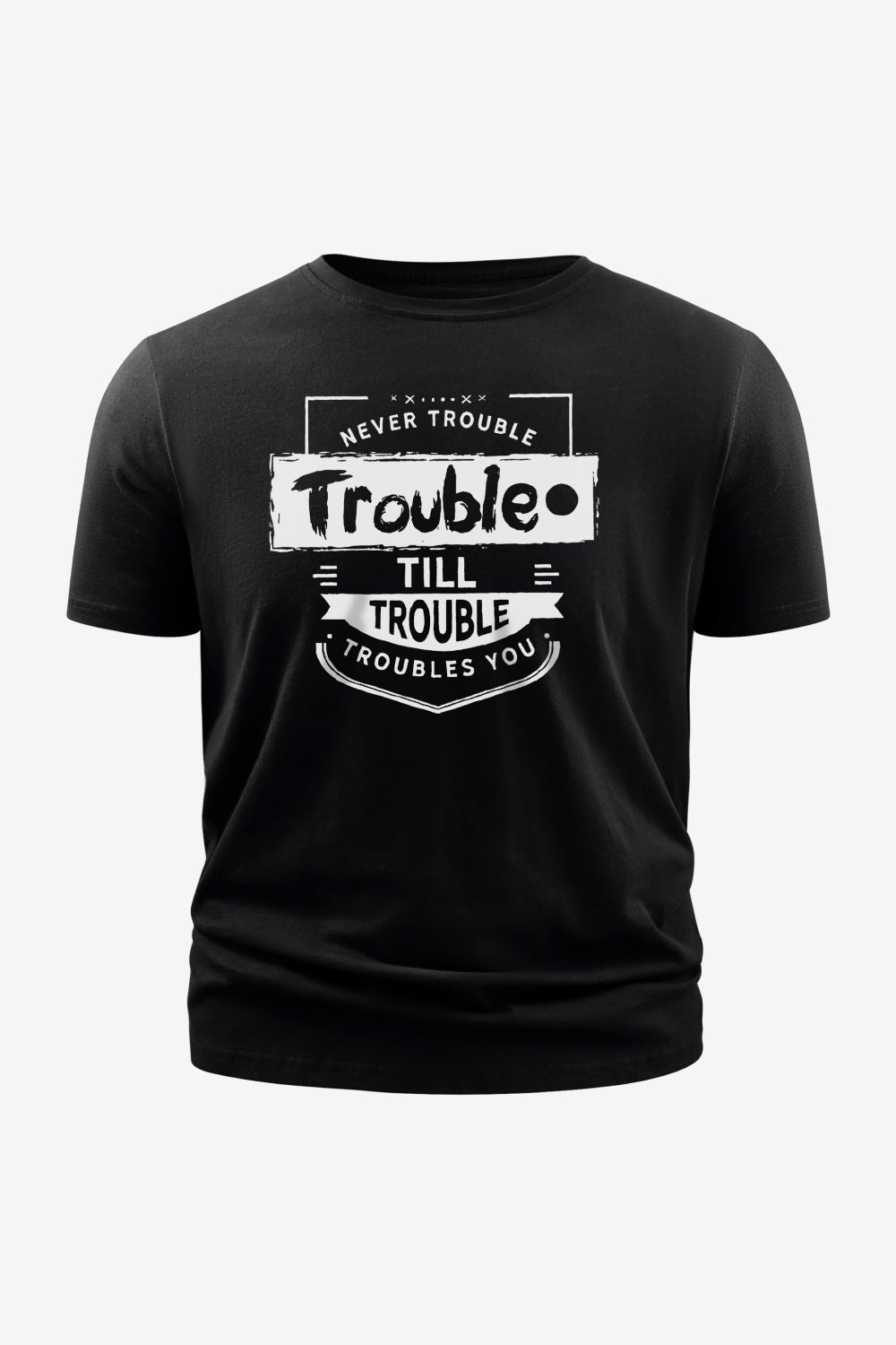 Slogan Graphic Short Sleeve Tee