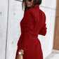 Belted Shawl Collar Blazer