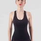Crisscross Cutout Sports Tank
