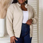 Heimish Full Size Zip-Up Jacket with Pockets