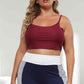 Plus Size Ribbed Spaghetti StrapTop