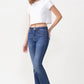 Lovervet Full Size Rebecca Midrise Bootcut Jeans