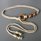 Wood Ring Rope Belt