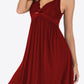 Spliced Lace Plunge Spaghetti Strap Night Dress
