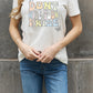 Simply Love Full Size DONT HIDE YOUR PRIDE Graphic Cotton Tee