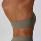 Halter Neck Sleeveless Sports Bra