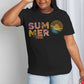 Simply Love Full Size SUMMER VIBES Graphic Cotton Tee