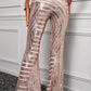 Sequin High Waist Flared Pants