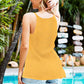 Openwork Grecian Neck Knit Tank Top
