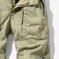 Drawstring Waist Button and Zipper Closure Cargo Shorts