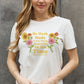 Simply Love Full Size HE HATH MADE EVERY THING BEAUTIFUL IN HIS TIME ECCLESIATES 3:11 Graphic Cotton Tee