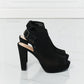 Forever Link Stand Tall Cutout Peep-Toe Heels