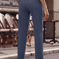 Ankle-Length Straight Leg Pants with Pockets
