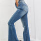 RISEN Full Size Iris High Waisted Flare Jeans