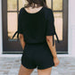 Tied Romper with Pockets