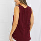 Mittoshop Scoop Neck Curved Hem Tank