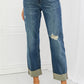 Judy Blue Michelle Full Size Straight Dad Jeans