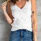 V-Neck Sleeveless Knit Top