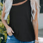 Round Neck Cutout Top