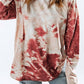 Tie-Dye Dropped Shoulder Top