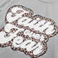 FAITH OVER FEAR Graphic Round Neck Tee