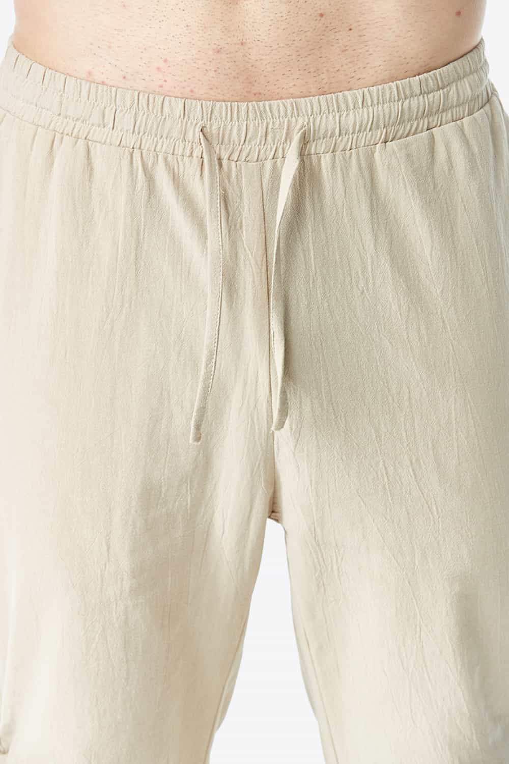 Full Size Ruched Drawstring Waist Pants
