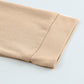 Quarter-Button Exposed Seam Dropped Shoulder Hoodie