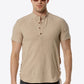 Short Sleeve Henley Tee