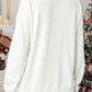 MERRY CHRISTMAS Letter Graphic Sweatshirt