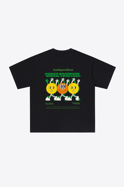 Graphic Short Sleeve Cotton Tee