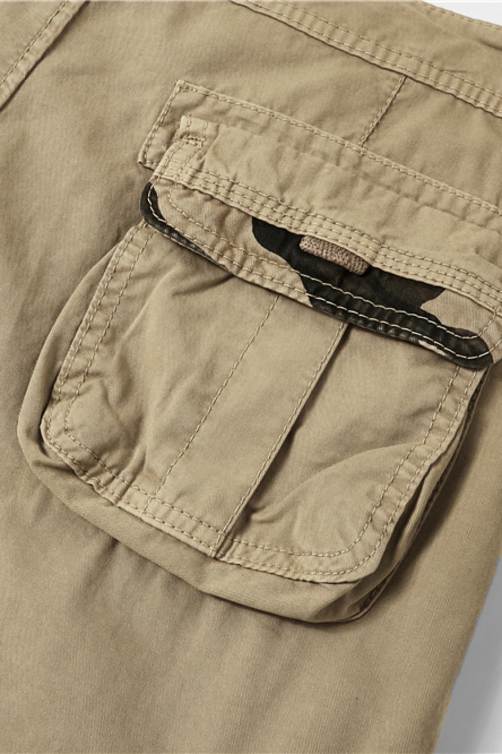 Belted Cargo Shorts