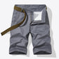 Belted Shorts with Pockets
