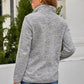Heathered Quarter-Zip Sweatshirt