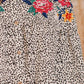 ODDI Full Size Floral Dotted Blouse