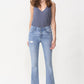 Lovervet Full Size Evie High Rise Fray Flare Jeans