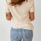 Poker Graphic Round Neck T-Shirt