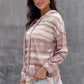 Tie-Dye Long Sleeve Drawstring Hoodie