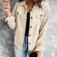 Corduroy Long Sleeve Jacket