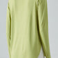 Neck Detail Slit Sports Top
