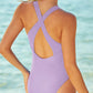 Crisscross Back One-Piece Swimsuit