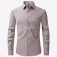 Button-Up Long Sleeve Pocket Collared Shirt