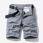 Belted Cargo Shorts