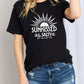 Simply Love SUNKISSED & SALTY Graphic Cotton T-Shirt