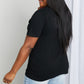 Simply Love Full Size BE THE SUNSHINE FEEL THE LOVE Graphic Cotton Tee
