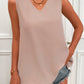 V-Neck Sleeveless Top