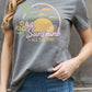 Simply Love Full Size SUNSHINE ALL THE TIME Graphic Cotton Tee