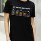 Simply Love Full Size MY SOCIAL BATTERY Graphic Cotton Tee