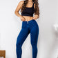 Buttoned Skinny Jeans