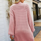 Dropped Shoulder Longline Cardigan with Pockets